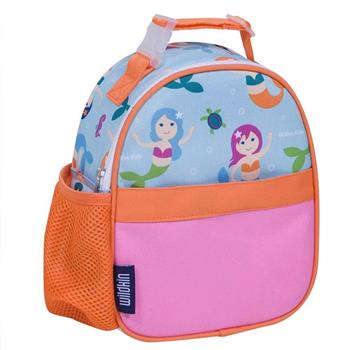 美國標準無毒 Wildkin 35081 小美人魚 可掛式午餐袋/便當袋/保冰保溫袋