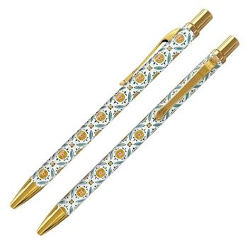【IWI】Retro 時光中性筆-台灣花磚博物館-黃槿謙德