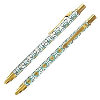 【IWI】Retro 時光中性筆-台灣花磚博物館-金盞堅持