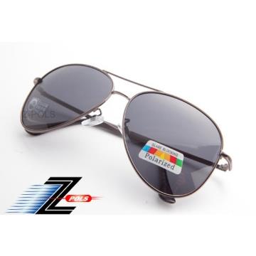☆Z－POLS 金屬質感設計款☆雷朋風格設計 復古款 寶麗來偏光 太陽眼鏡，全新上市!