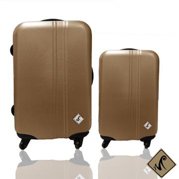 行李箱｜28+20吋【Miyoko】條碼系列ABS輕硬殼旅行箱