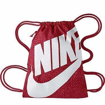 【Nike】時尚大LOGO運動休閒小後背包－紅色【預購】