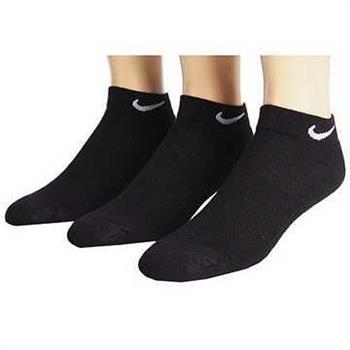 Nike 2015女時尚舒適低切黑色運動短襪3入組【金石堂、博客來熱銷】