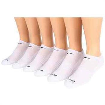 Nike 男女舒適DRI－FIT低切白色運動襪6件組【金石堂、博客來熱銷】