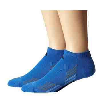 【Adidas】男Climacool皇家藍色低切短襪2入組