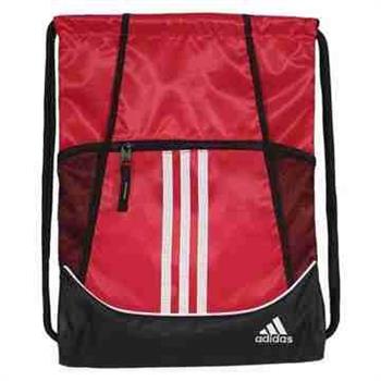 Adidas 時尚聯盟抽繩後背包－紅色【預購】【金石堂、博客來熱銷】