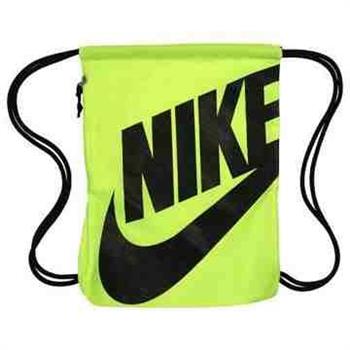 【Nike】時尚Logo標誌抽繩小背包－伏綠色【預購】【金石堂、博客來熱銷】