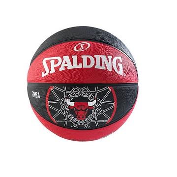 SPALDING 戶外橡膠籃球 NBA 隊徽球 公牛 Bulls 籃球 7號 SPA83173