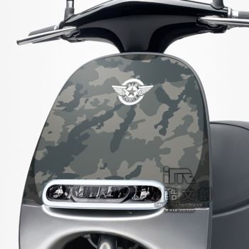 GOGORO面板貼 《潮酷文創》創意保護貼 獨特車貼 車膜 / GR054－傳奇【金石堂、博客來熱銷】