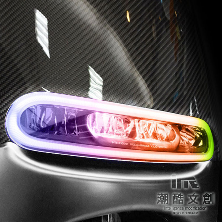 《潮酷文創》GOGORO幻彩燈膜6件組 大燈 方向燈 側燈 保護貼 車貼 車膜 / GS009