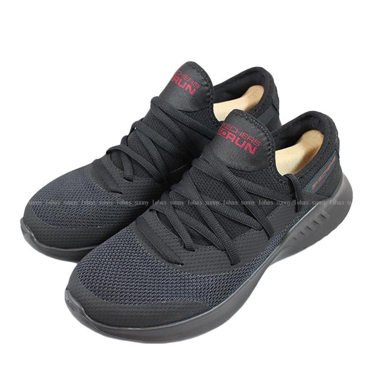 （B1） SKECHERS GO RUN MOJO2.0 全黑網 襪套式 男 休閒鞋55123BBK