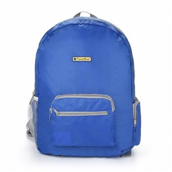 【 Travel Blue 藍旅 】 Foldable 輕便型摺疊背包 （20L） 藍色 TB065－BL【金石堂、博客來熱銷】