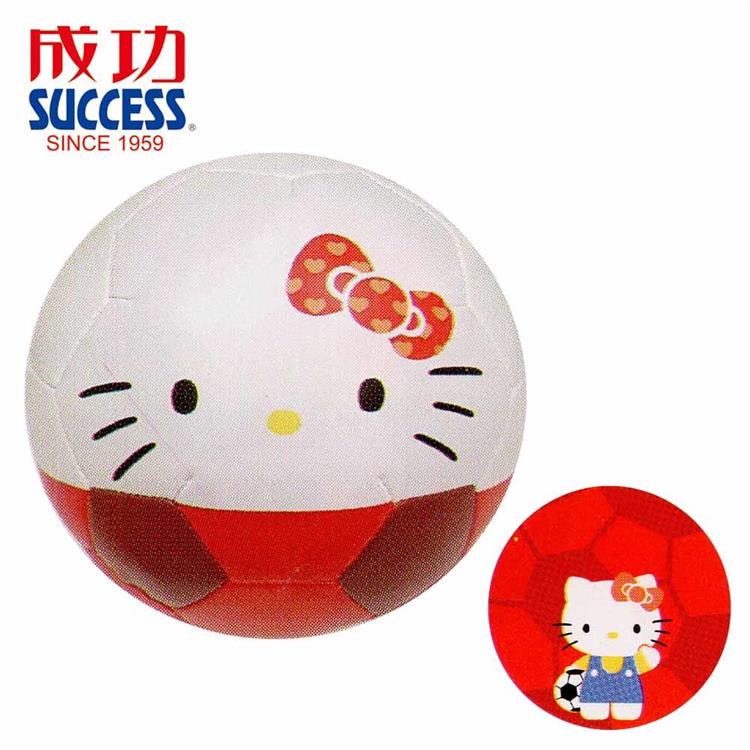【SUCCESS 成功】A152 6吋 兒童安全足球－kitty