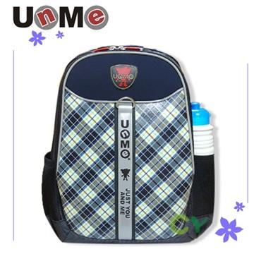 【UnMe】蘇格紋小筆電後背包／藍色
