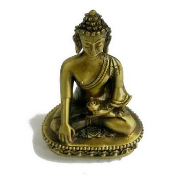 釋迦牟尼佛 5.6公分 小佛像/法像－古銅色