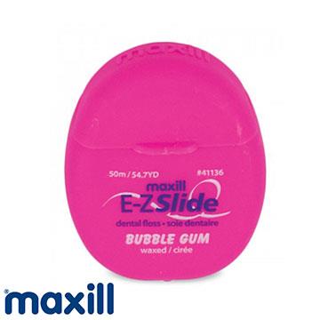 【加拿大美適Maxill】微蠟潔牙線－泡泡糖（50mX2入）