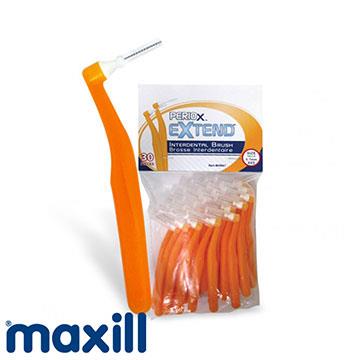 【加拿大美適Maxill】耐用L型牙間刷0.7mm（30入）