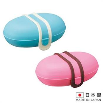 日本製造 MARNA攜帶式肥皂盒肥皂架（紅/藍 二色）MAR－W445【金石堂、博客來熱銷】