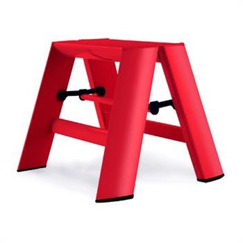 【長谷川Hasegawa設計好梯Lucano設計傢俱梯】1階24cm紅色（ML系列ML－1RD）【金石堂、博客來熱銷】