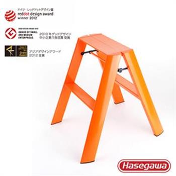 【長谷川Hasegawa設計好梯Lucano設計傢俱梯】2階56cm橘色（ML系列ML－2OR）【金石堂、博客來熱銷】
