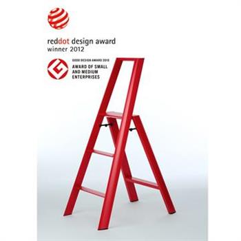 【長谷川Hasegawa設計好梯Lucano設計傢俱梯】3階79cm紅色（ML系列ML－3RD）【金石堂、博客來熱銷】
