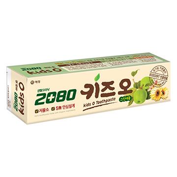 【韓國2080】有機蘋果兒童牙膏（100gX2入）