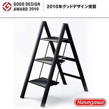 【長谷川Hasegawa設計好梯Narrow step設計傢俱梯】3階78cm黑色 SJ－8BKA【金石堂、博客來熱銷】