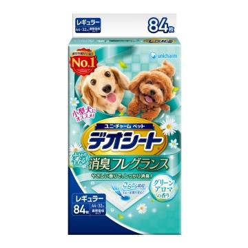 日本Unicharm 消臭大師 森林香狗尿墊（M）（84片/包）