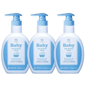 《台塑生醫》Dr’s Formula嬰幼童洗髮沐浴精500g（3瓶）【金石堂、博客來熱銷】