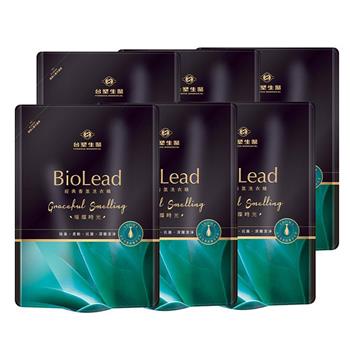 《台塑生醫》BioLead經典香氛洗衣精補充包 璀璨時光1.8kg（6包入）【金石堂、博客來熱銷】