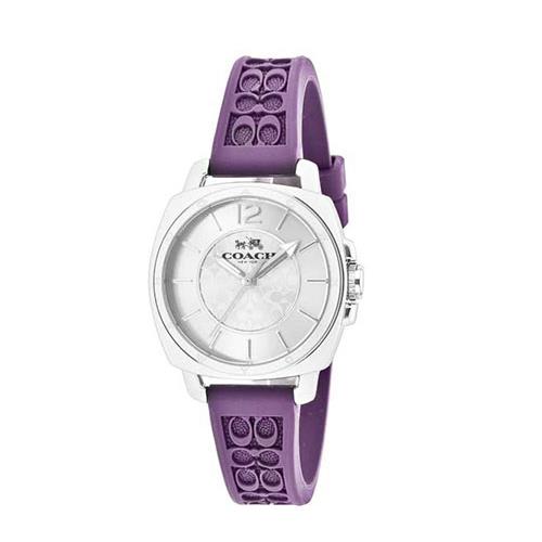 COACH 典雅時尚經典手錶－紫（現貨＋預購）