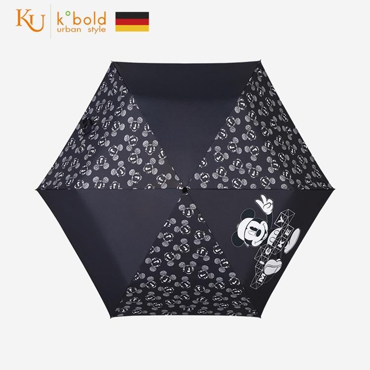 【德國kobold】迪士尼官方授權－6K晴雨兩用傘－黑白米奇