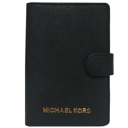 MICHAEL KORS 防刮證件護照夾－黑色（現貨+預購）