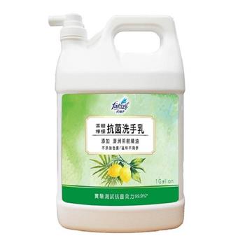 花仙子 茶樹檸檬抗菌洗手乳1加侖*2桶【金石堂、博客來熱銷】