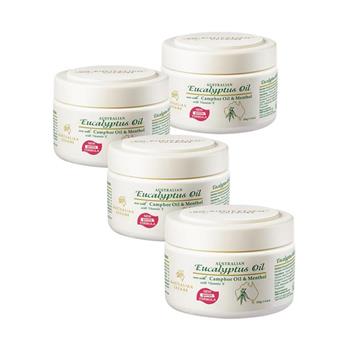 【澳洲G&M】尤加利油薄荷舒緩保濕霜含維他命E(250g/罐 4入組)