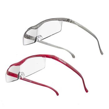 【Hazuki】日本Hazuki葉月透明眼鏡式放大鏡1.32倍標準鏡片（共2色）【金石堂、博客來熱銷】