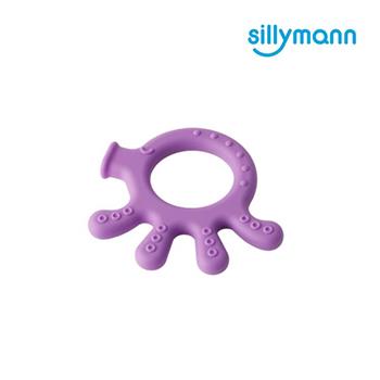 【韓國sillymann】 100%鉑金矽膠章魚固齒器（紫色）【金石堂、博客來熱銷】