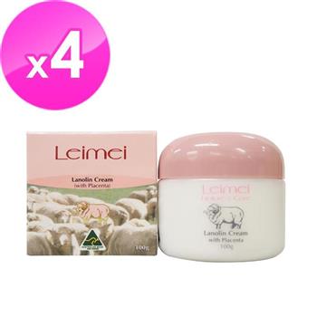 【澳洲Natures care】Leimei 綿羊霜含胎盤素(100g/罐 4入組)【金石堂、博客來熱銷】