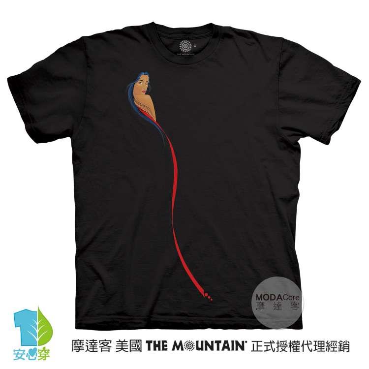 摩達客－預購－大尺碼4、5XL－美國進口The Mountain 走出陰影 純棉環保藝術中性短袖T恤