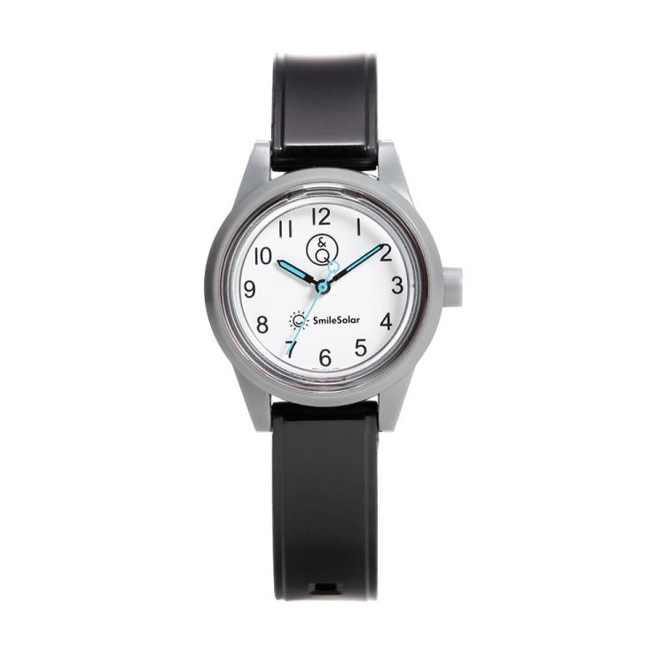 Q&Q SmileSolar MINI III系列 012太陽能手錶－極簡黑/32mm