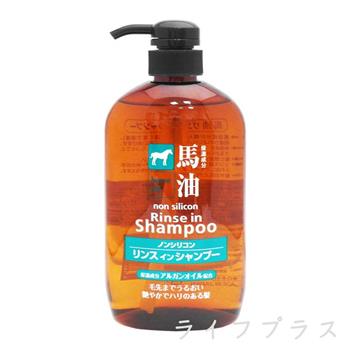 日本馬油深層洗髮精－600mlX2瓶【金石堂、博客來熱銷】