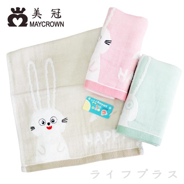 Happy兔童巾－8167/GEMINI波米熊三色童巾－HD353K－12入