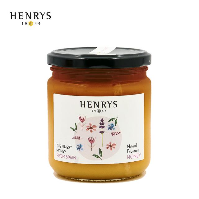 【HENRYS 亨利優蜜】西班牙蜂蜜－百花花蜜2罐組（250g x 2）
