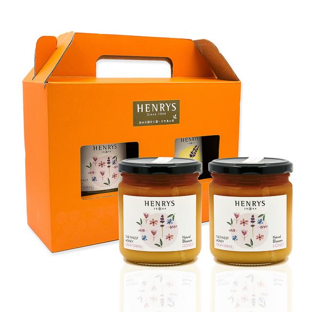 【HENRYS 亨利優蜜】西班牙蜂蜜－百花禮盒（500g x 2）