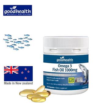【壽滿趣】紐西蘭goodhealth深海純淨DHA&EPA魚油膠囊1000毫克（150顆）【金石堂、博客來熱銷】