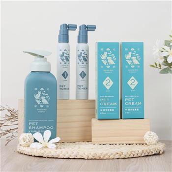 【歸毛家族】寵物肌膚救星－護膚噴液*2+精萃修護霜*2+舒敏保濕洗毛乳300ml