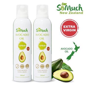 【壽滿趣-Somuch】紐西蘭頂級冷壓初榨酪梨油噴霧/噴油瓶(200mlx2)