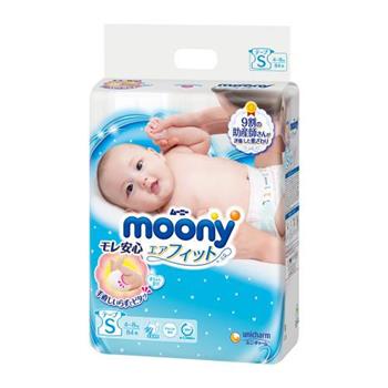 【箱購】moony紙尿褲 （S）84片x 3包【金石堂、博客來熱銷】