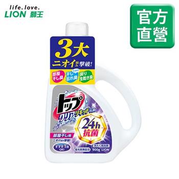 【箱購】日本獅王 抗菌洗衣精 900g x8瓶【金石堂、博客來熱銷】