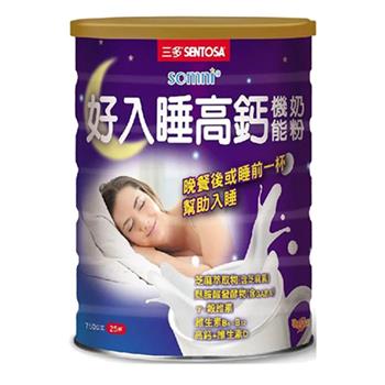 三多 罐裝好入睡高鈣機能奶粉（750g/罐）熱熱喝更好喝;有效提供睡眠品質【金石堂、博客來熱銷】